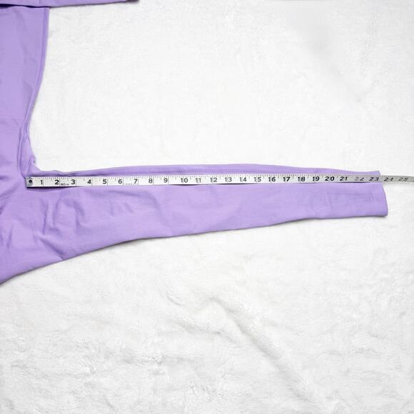 Lilac Purple Scrunch Ruched Bum Stretch Workout Leggings size XS - Picture 5 of 6